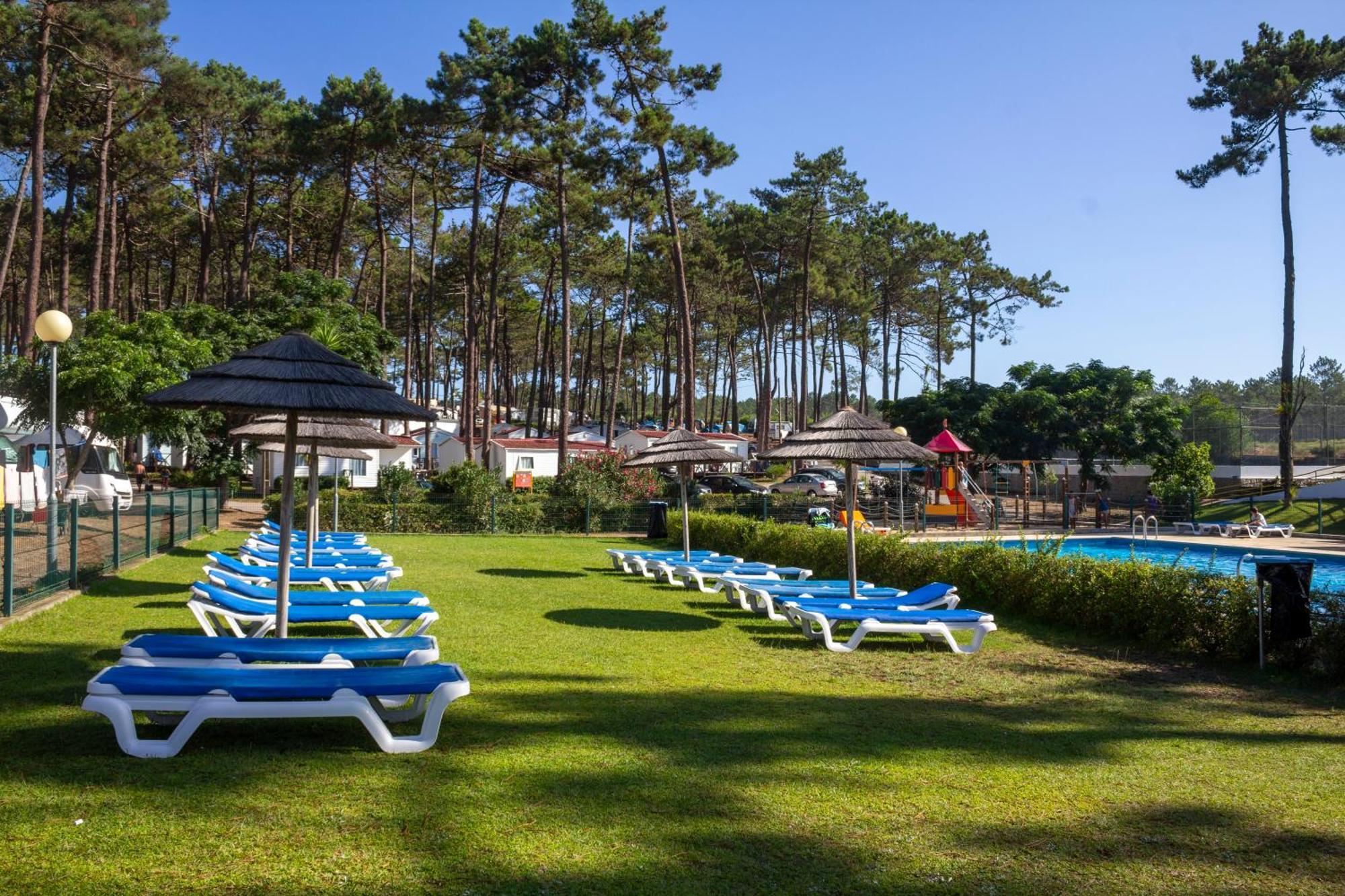 Parque De Campismo Orbitur Valado Otel Nazaré Dış mekan fotoğraf